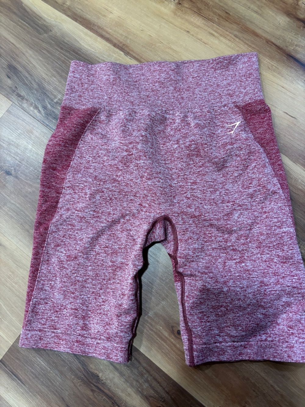 Gymshark Seamless Marled High-Waist Bike Shorts - Dusty Rose